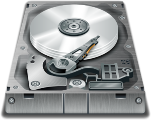 open Hard Disk / Festplatte offen